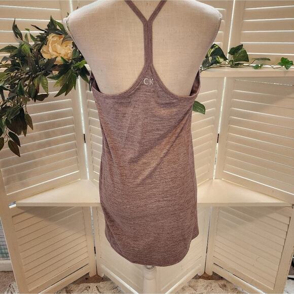 CALVIN KLEIN PERFORMANCE NWOT LILAC STRAPPY SPORTS DRESS SIZE MED 1254 - Picture 7 of 9